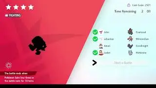 POKEMON SWORD - HOSTING SHINY RAID DEN  #1 (STONY WILDERNESS COMMON FIGHTING TYPE))