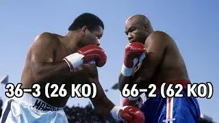 George Foreman vs Adilson Rodrigues Highlights.
