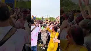Joyful Moments: Holi Celebration in Dallas, Texas! 🎉 #HoliInDallas #ColorfulCelebration
