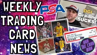 Prizm Basketball Photoshop 😱 PSA $18 sub, Sports Card Influencers & MORE! TRADING CARD weekly NEWS 📰