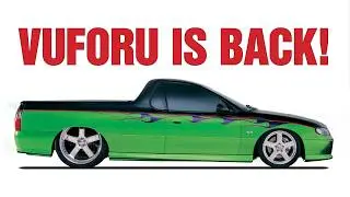 We're restoring our VUFORU project Commodore ute!