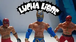 Luchadores de WWE bootleg que tuve en mi infancia.