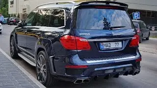 Mercedes-Benz Brabus GL B63S 700 Widestar brutal acceleration sound!!!