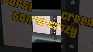 Porsche PCM Screen gone Haywire?