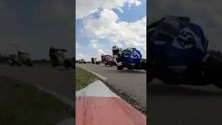 Pro Supersport Race 2 start from RAD Torque 👀 #racing #motorcycle #motorsport