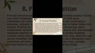 Penjelasan analisis proposal penelitian, proposal kegiatan, dan laporan ilmiah 