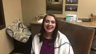 One of the most life changing results seen from a functional frenuloplasty.  She got her life back.