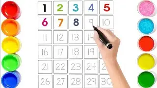 Counting 1 to 30 for Kids | Numbers 1&ndash;30 Learning | Preschool & Nursery Video