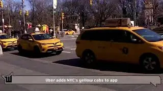 Uber adds NYC's yellow cabs to app