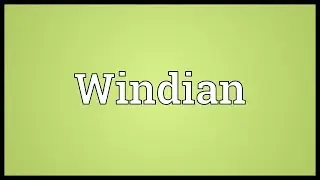 Windian Meaning