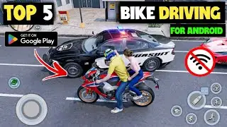 Top 5 Best Offline Bike Games for android || Moter Cycle Games For Android  2025