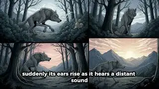 The Hungry Wolf | A Cinematic AI Story of Survival and Hope