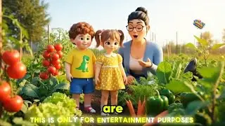 🥦 Bachon ke liye Sabziyan aur Janwar | Hindi Learning Video for Kids 🐄 #kids #kidslearning #cartoon 