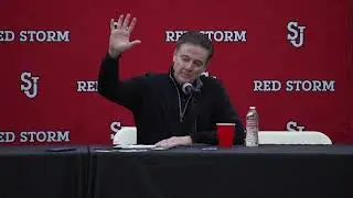 Postgame Press Conference St. John's Men's Basketball vs Delaware 12.28.24