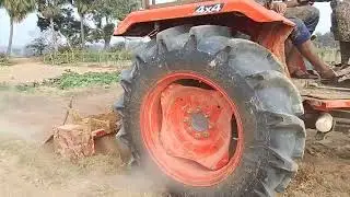 দেখুন বন্ধুরা কুবেটার গাড়িটি কত সুন্দর ভাবে চাষ দিচ্ছে