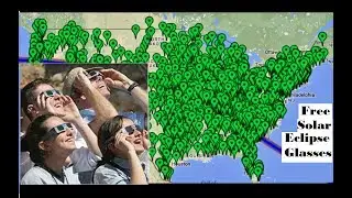 Free Solar Eclipse Glasses at Libraries