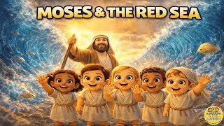 Moses & the Red Sea | God Made a Way! 🌊 Christian Bible Story for Kids | KKCTV
