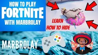 How To Play Fortnite With MARBROLAY - Use A Hiding Spot To Your Advantage PS5 PRO Gameplay