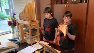 Orgelkids USA plays around with MeloPipes ~ quick demo