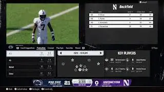 Penn State vs Northwestern