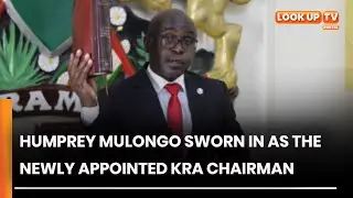 Humprey Mulongo Sworn In As The Newly Appointed KRA Chairman