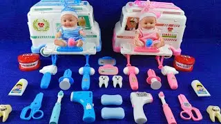 10 Minutes of Calm ASMR | Ambulance Toy & Dentist Set Unboxing