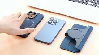 Magnetic Case CASENEO Detachable Leather Phone Wallet Cover for iPhone 17-12 Series, Samsung, Xiaomi