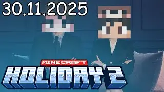 [VOD - 30.11.2025] COMEBACK STREAM - MINECRAFT HOLIDAY 2 - EIN FEST QUASI - SPIELI & YAP