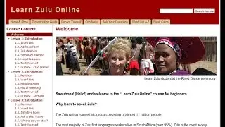 Learn Zulu Online Course