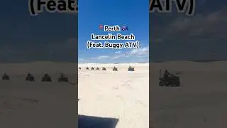Wa nice beach with ATV 🌊🌊 #perth #lancelinbeach #perthtrip #WA #westernaustralia