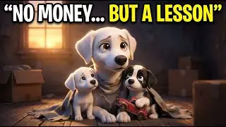 A Mother Dog Teaches Her Puppies a Powerful Life Lesson