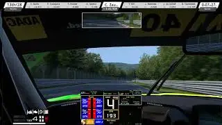 RaceRoom Dailys Porsche 911 GT3R N&uuml;rburgring Verbremser und Hardware Probleme kein Schalten m&ouml;glich