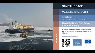 Webinar: Urgent Need to Cut Black Carbon from Arctic Shipping