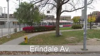 Video 1329 TTC Bloor Danforth Subway and Routes 504, 505 and 506