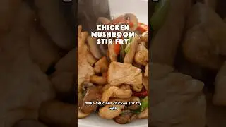 Попробуйте эту курицу, обжаренную с грибами. Это так просто и так вкусно! 😊