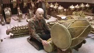 javanese gamelan kendhang kalih pattern excerpt