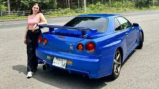 PICKED UP MY DREAM R34 NISSAN SKYLINE GTR IN JAPAN!!