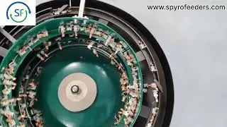 Bowl feeder for Shunt sub assembly component - Spyrofeeders