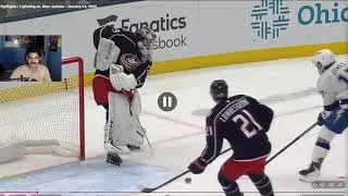 HAT TRICK + CTE | LIGHTNING vs BLUE JACKETS REACTION | NHL Highlights | Janaury 24, 2026