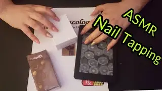 ASMR Tapping Triggers ( Books, Nails, Box, Plastic )