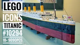 Lego #10294 Icons Titanic (Replica) Speed Build & Pictures