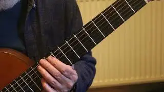 Study in A Major -  Guitar Tutorial by Dionisio  Aguado.