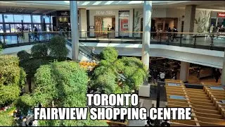 [4K] 🇨🇦 Fairview Shopping Centre Mall Walking Tour | Toronto Ontario Canada