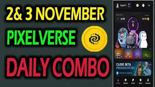 Pixel Tap Combo Card Daily || 2 November || Pixel Tap2 November 2024