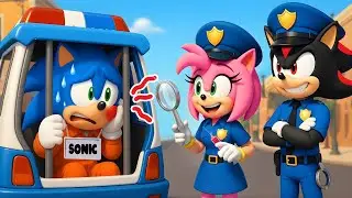 SONIC is DOWN! Will POLICE AMY & SHADOW Find A Way To Heal Him?! | Sonic The Hedgehog 3 Animation