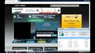 Aircel 3G Morning Internet Speed Test