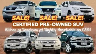 CERTIFIED PRE-OWNED SUV FOR SALE | Murang Bilihan ng Sasakyan at Slightly Negotiable sa CASH