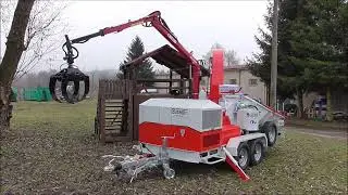 Představení nového drtiče/štěpkovače BV N 200 DIGR  a jeho funkce