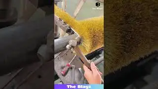 Skilled Workers Insert Fine Wires Into Steel Pipe | Precision Metal Work