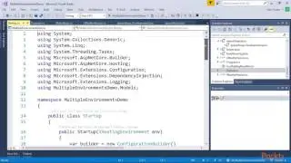 Build ASP.NET App with Visual Studio 2017: Behavior Across Multiple Environments| packtpub.com
